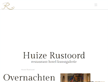 Tablet Screenshot of huizerustoord.nl